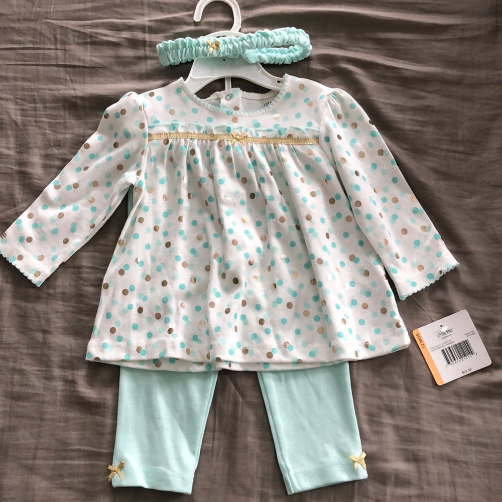 2 Piece Set with Matching Headband